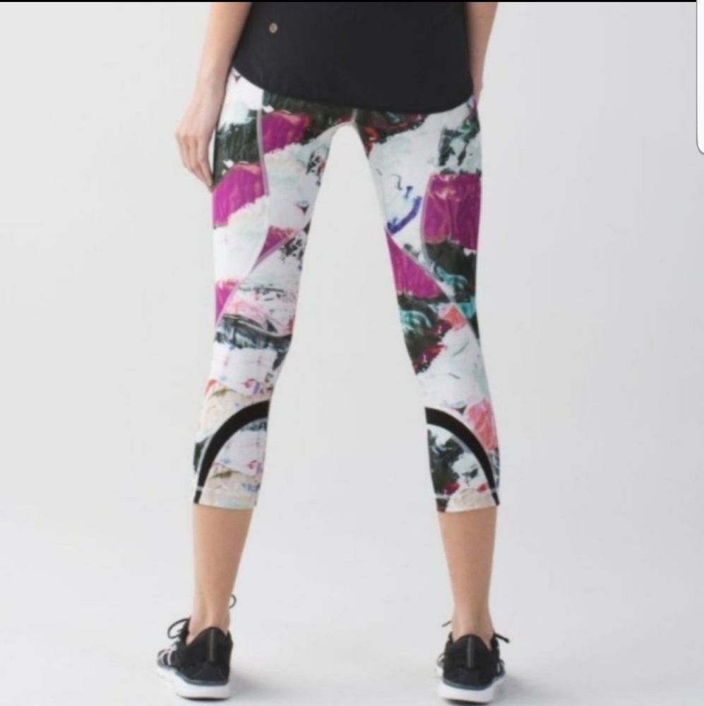 NWOT ! Lululemon Run Inspire Crop II leggings - Picture 10 of 10